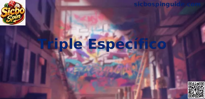 Triple Específico en Sicbo Spin