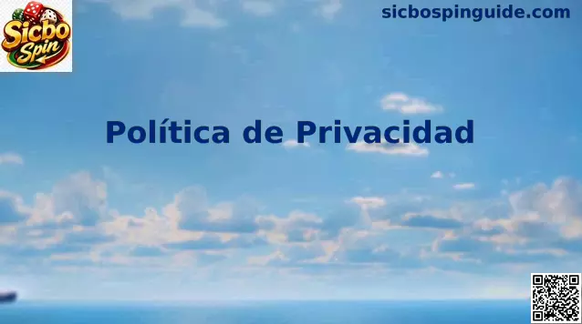 Privacidad y protección de datos en Sicbo Spin México