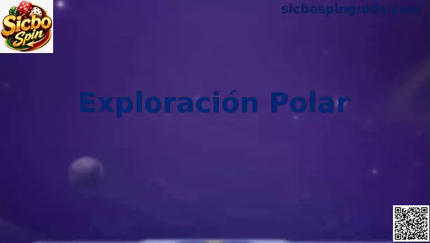 Interfaz de Exploración Polar en Sicbo Spin con temática ártica
