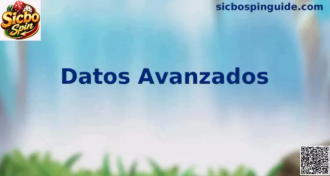 Análisis de Datos Avanzados en Sicbo Spin para jugadores mexicanos