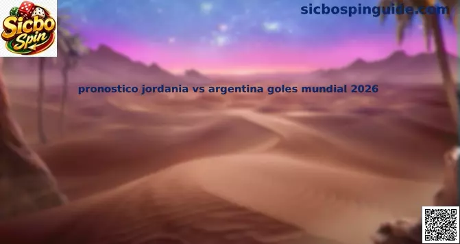 Pronóstico de goles Jordania vs Argentina Mundial 2026