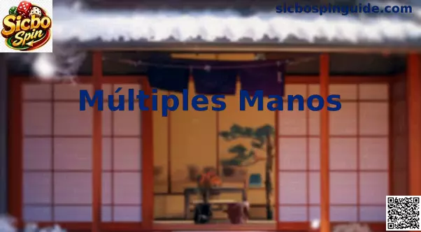 Interfaz Avanzada de Múltiples Manos en Sicbo Spin