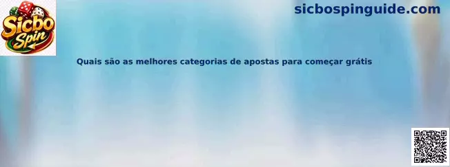 Categorías de apuestas gratis en Sicbo Spin