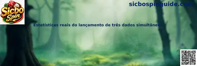 Estadísticas reales del lanzamiento de tres dados simultáneos