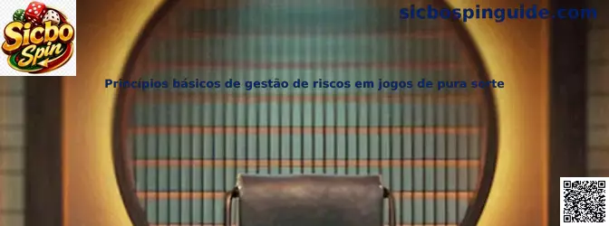 Principios básicos de gestión de riesgos en Sicbo Spin