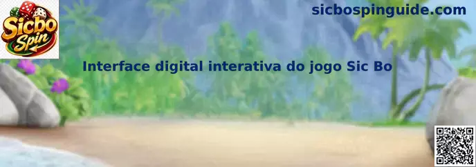 Interface digital interativa do jogo Sic Bo