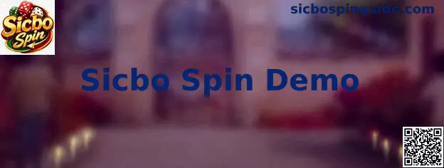Interfaz de Sicbo Spin Demo