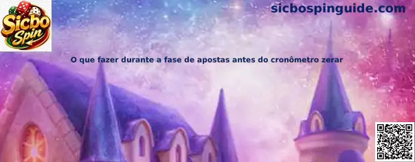 Fase de apuestas antes del cronómetro de Sicbo Spin