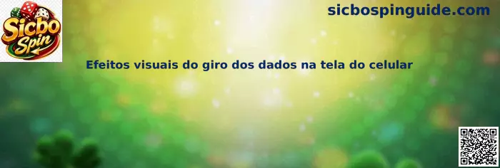 Efectos visuales del giro de los dados en la pantalla del celular