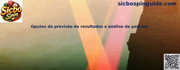 Opciones de previsión de resultados y análisis de patrones